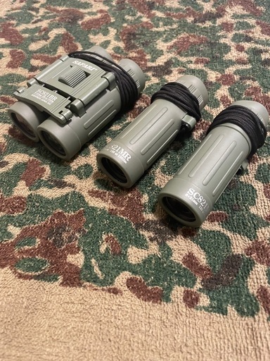 SAFARI 双眼鏡　単眼鏡セット　SC821BR SC821MR サイトロンジャパン　サバゲー