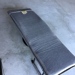 ●販売終了●ソファーベッド　2way    グレー　回転　1人掛け　折りたたみの画像