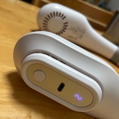 首かけ扇風機の画像