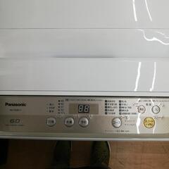 ☆ドリーム荒牧店☆ジモティー割引有☆ パナソニック 6.0kg洗濯機 NA-F60B11 2018年製の画像