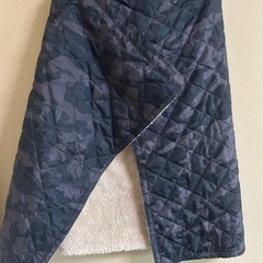 裏ボア巻きスカート（中古）の画像