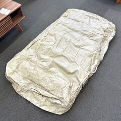 店頭引き渡し 中古 エアベット エアマット 電動ポンプ 通電確認済み シングル 一人用 アウトドア の画像