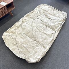 店頭引き渡し 中古 エアベット エアマット 電動ポンプ 通電確認済み シングル 一人用 アウトドア の画像