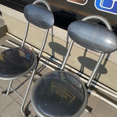 折りたたみ式　椅子の画像