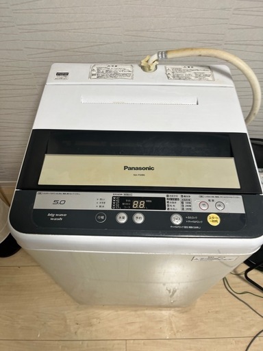 洗濯機5.0kg2013年製Panasonic BIGWAVE wash (taka) 福音寺の