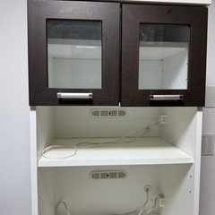 キッチンラック　食器棚　キッチン収納の画像
