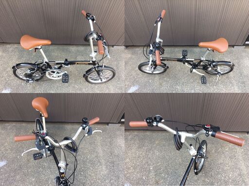 CAPTAIN STAG 折りたたみ自転車　AL-FDB166 YG-1228 Amazonで安い折りたたみ自転車買ってみた【①開封・組み立て編
