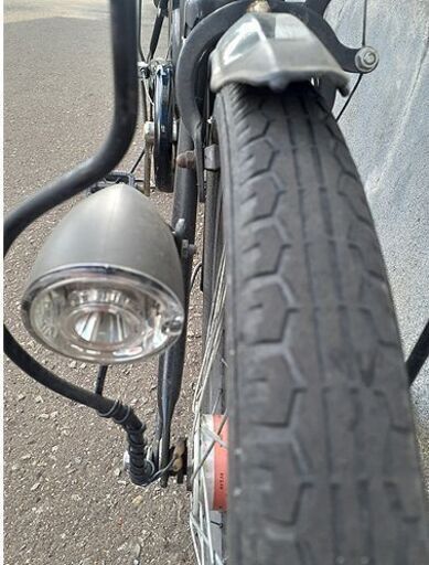 札幌【20インチ 内装3段変速 自転車】オートライト＆カギ＆前カゴ付き
