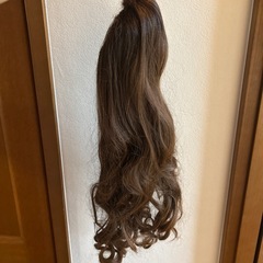 ポニーテールウィッグ　ロングカールの画像