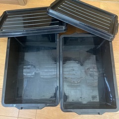 フタ付きハードコンテナ　2個セットの画像