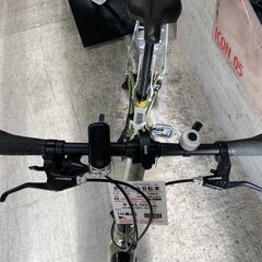 【愛品館江戸川店】 ESR PURSUER　Disc　20インチ折りたたみ自転車　グリーン　ID:122-045024-007の画像