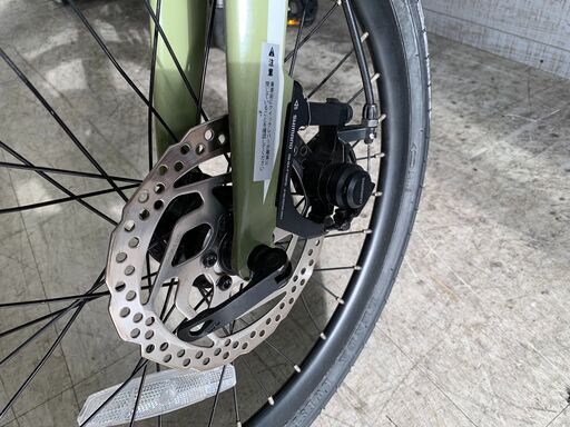 【愛品館江戸川店】 ESR PURSUER　Disc　20インチ折りたたみ自転車　グリーン　ID:122-045024-007