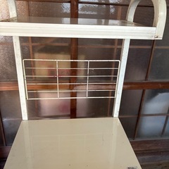 電子レンジ台　コンセント付き　の画像
