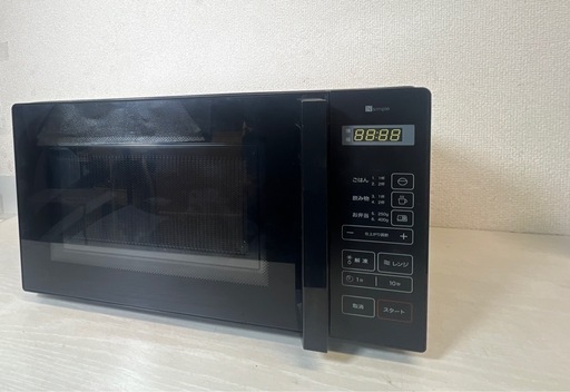 使用少 2023年製 ニトリ BN20M デイバリュー マイコン電子レンジ ニトリ マイコン電子レンジ (17L ヘルツフリー BN20M ブラック