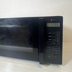 2024年製 ニトリ 電子レンジ BN20M BK 送料無料 ニトリ マイコン電子レンジ (17L ヘルツフリー BN20M ブラック