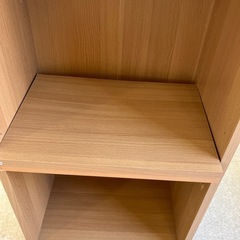 H2508-021 多目的棚② 6段 棚板金具欠損　キズ汚れ有りの画像