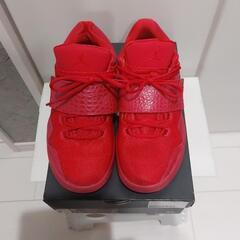 ナイキ ジョーダン J23 レッド NIKE JORDAN 854557 600 ベルクロ クロコ型押しレザー エアジョーダン23 8インチ 26cm 赤 スニーカーの画像