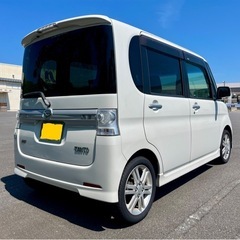 総額 H25年 タントカスタムRS タイヤ4本新品交換済 車検R8年6月の画像
