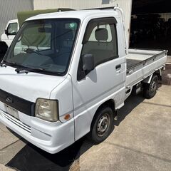 平成20年　サンバー軽トラック　TB　4WD　車検　令和8年10月の画像