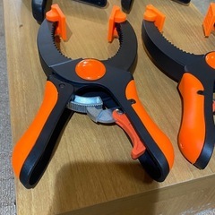 新品未使用　ラチェット式木製クランプ セットの画像
