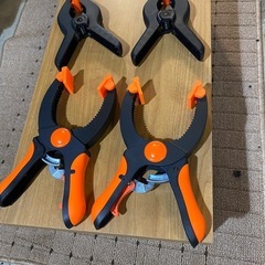 新品未使用　ラチェット式木製クランプ セットの画像