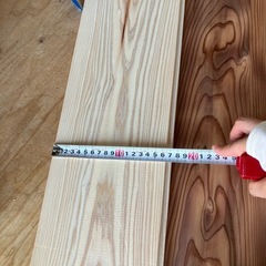 杉板の端材の画像