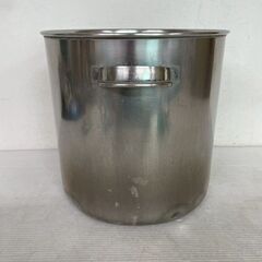 【YUKIWA】ユキワ ステンレス製 寸胴鍋 30cm 両手鍋 ステンレス寸胴 厨房 厨房機器 店舗 店舗用品 調理器具 調理道具 キッチン用品 ③ Y2010の画像