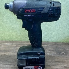 & インパクトドライバー　RYOBI リョービ　BID-1415 充電器/バッテリー×2付属　動作確認済みの画像