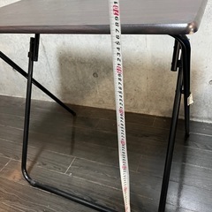 折り畳みテーブル　ニトリの画像