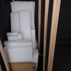防音室に使用していた大量の吸音ウール（購入時11555円分）の画像