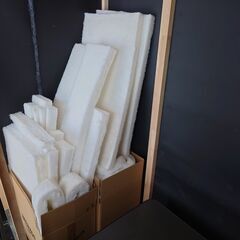 防音室に使用していた大量の吸音ウール（購入時11555円分）の画像