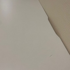 お取引中）幅80 cm デスク ホワイト 軽量　コンソールの画像