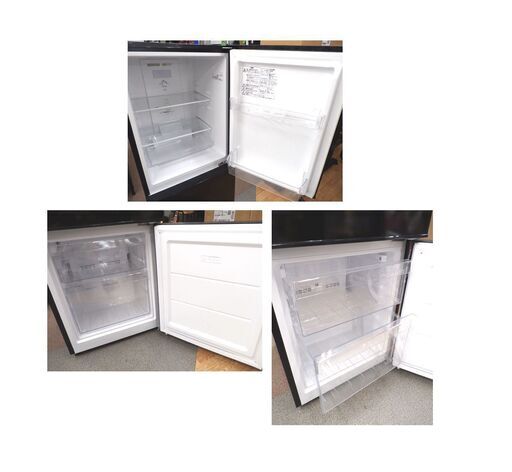 西岡店 冷蔵庫 140L 2022年製 ニトリ NTR-140BK ブラック 2ドア NITORI 100Lクラス 西岡店 冷蔵庫 140L 2022年製 ニトリ NTR-140BK ブラック 2ドア NITORI