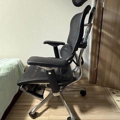 【オフィスチェア】Ergohuman Pro (無印)Ottoman ブラック　エルゴヒューマン（引き取り限定）の画像