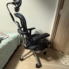 【オフィスチェア】Ergohuman Pro (無印)Ottoman ブラック　エルゴヒューマン（引き取り限定）の画像