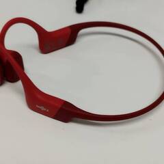 【良品】SHOKZ OpenRun S803 骨伝導イヤホン/レッドの画像