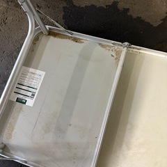 折り畳み アウトドアテーブル 高さ調整可の画像