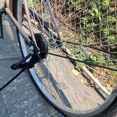 リサイクルショップどりーむ鹿大前店　No.315　自転車　27インチ　カゴ・ライト付き　お手頃価格🎵　シティサイクル　通勤通学に便利(≧▽≦)の画像