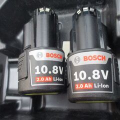 ボッシュ GSC10.8V-LIN2 コードレスシェア 10.8V バッテリー×2 充電器 【ハンズクラフト宜野湾店】の画像