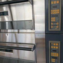 【業務用】SANKO ピザオーブン COMPO 3段式／ほぼ未使用・200V・石窯タイプ・愛知県春日井市引取限定の画像