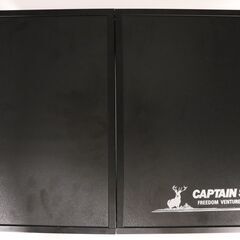 〔キャプテンスタッグ〕ミニテーブル＆ ウインドスクリーンの画像