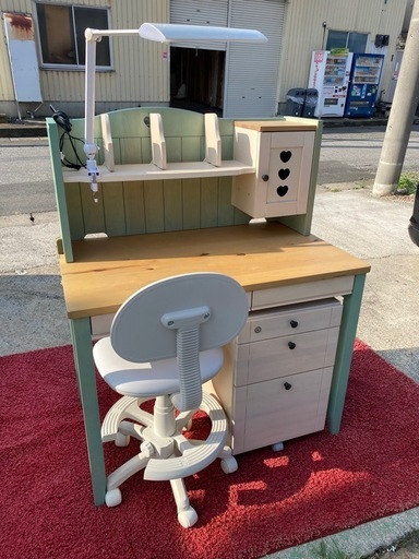 ☆No.m160 学習机セット イトーキ カモミール