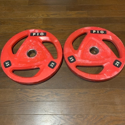 トレーニング　25キロ　プレート