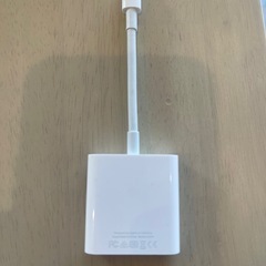 Apple純正 Lightning - USB 3カメラアダプターの画像
