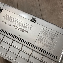 Sony🔴ラジカセ、カセットCDきけますの画像