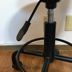 キャスター付き　ラウンドスツールの画像