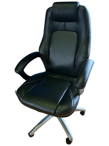 NO.2535 ITOKI イトーキ オフィスチェア YCR ハイバック ブラック 椅子 オフィス 家具 中古