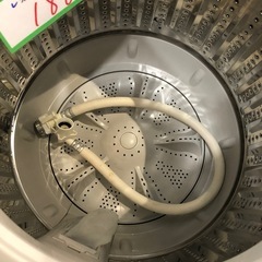 配送可【ハイアール】7K洗濯機★2018年製　分解クリーニング済み/6ヶ月保証付き【管理番号10208比】の画像