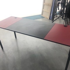 【美品】サンワサプライ 100-DESKFO43　机 デスク 1600×60 の画像