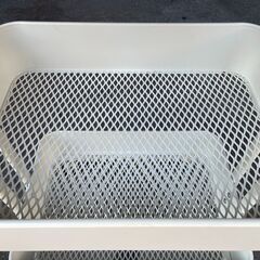 ★清掃済★ 家具 IKEA RSKOG キッチンワゴン イケア ロースコグ キャスター付 H79xW43xD31cmの画像